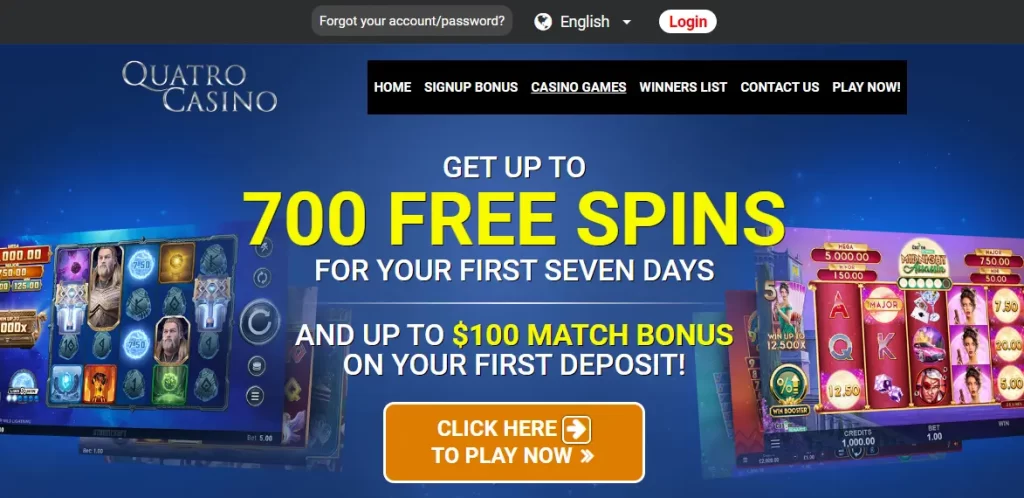 700 Free Spins for Newcomers