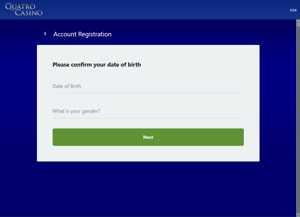 Sign Up Process