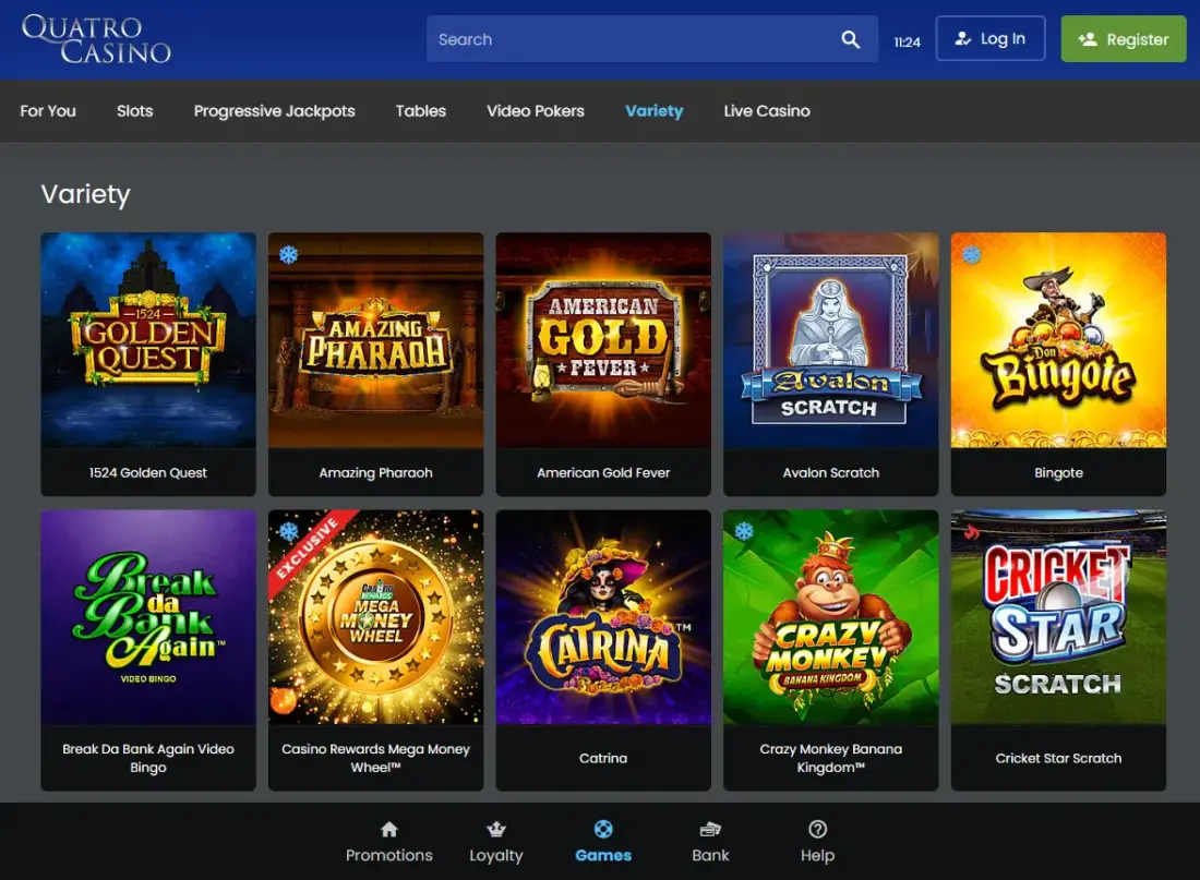 Quatro Casino Slot