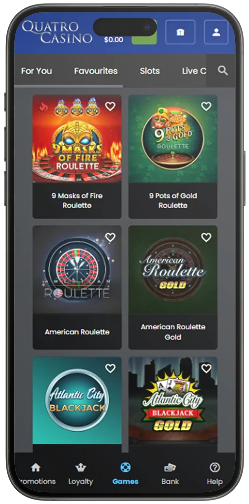Live Games on Mobile
